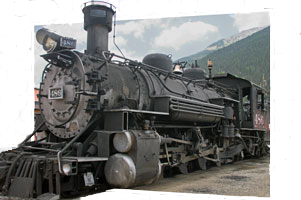 Durango & Silverton Narrow Gauge Railroad, Colorado, USA