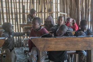 Maasai School children