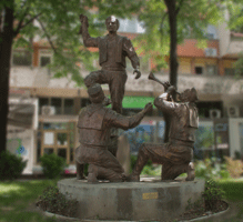 Monument to the dance Teškoto