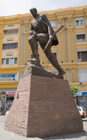 Monument to Hristo Uzunov a heroic Macedonian revolutionary