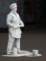Human Statue, Jelacic Square