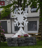 Snowflake Statue