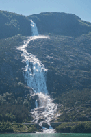  Langfoss waterfall, Aakrafjord,