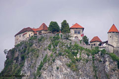 Medieval Bled Castle, the oldest Slovennian castle