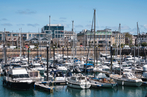 St Helier Harbour from Albert Pier