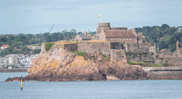 Elizabeth Castle, St Aubin Bay, Jersey