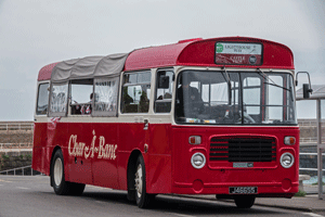 Old tour bus, St Catherine's Bay